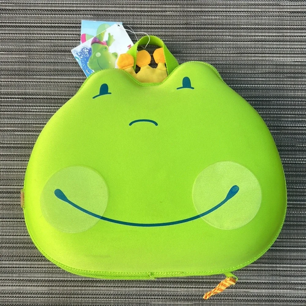 Vintage Haba Girls Toiletries Bag Green Frog